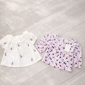 Gymboree Baby Girl Top Bundle 0-3M NWT